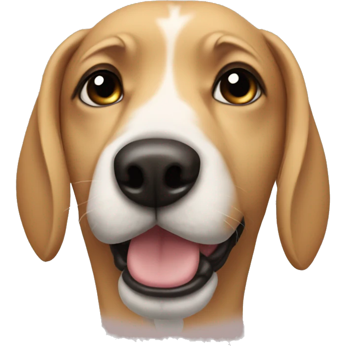 Dog with lashes  emoji