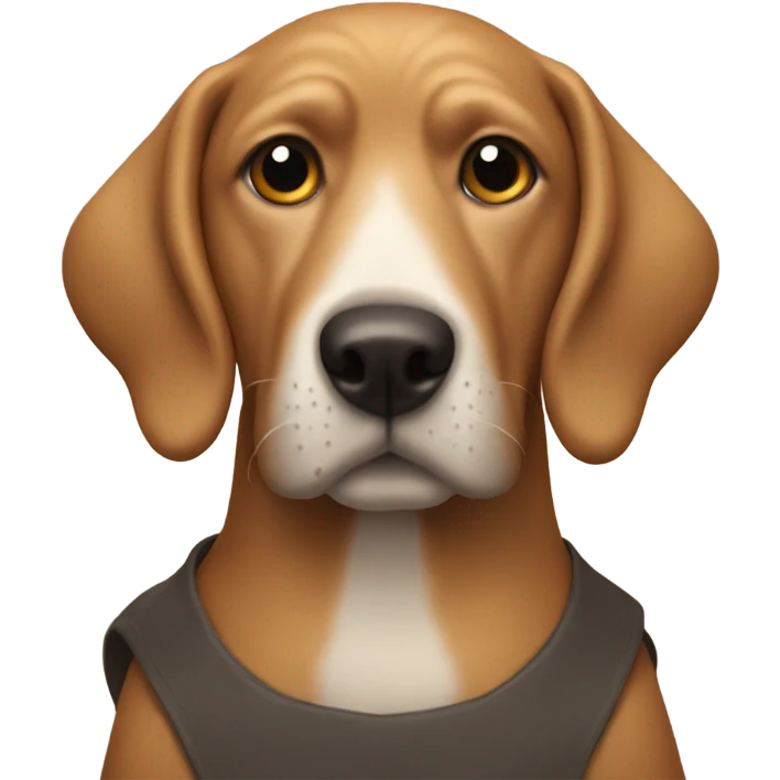 Dog man emoji