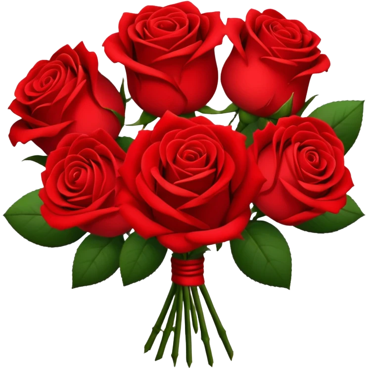 bonquet of rose emoji