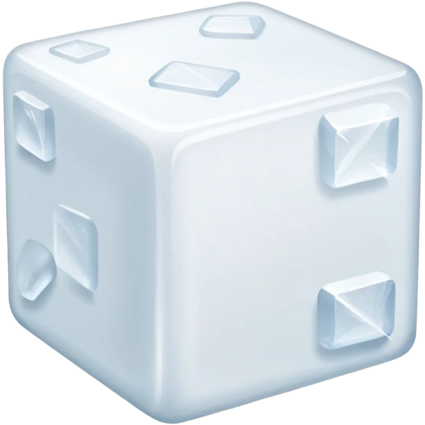 Sugar cube emoji