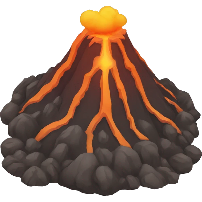 volcano emoji
