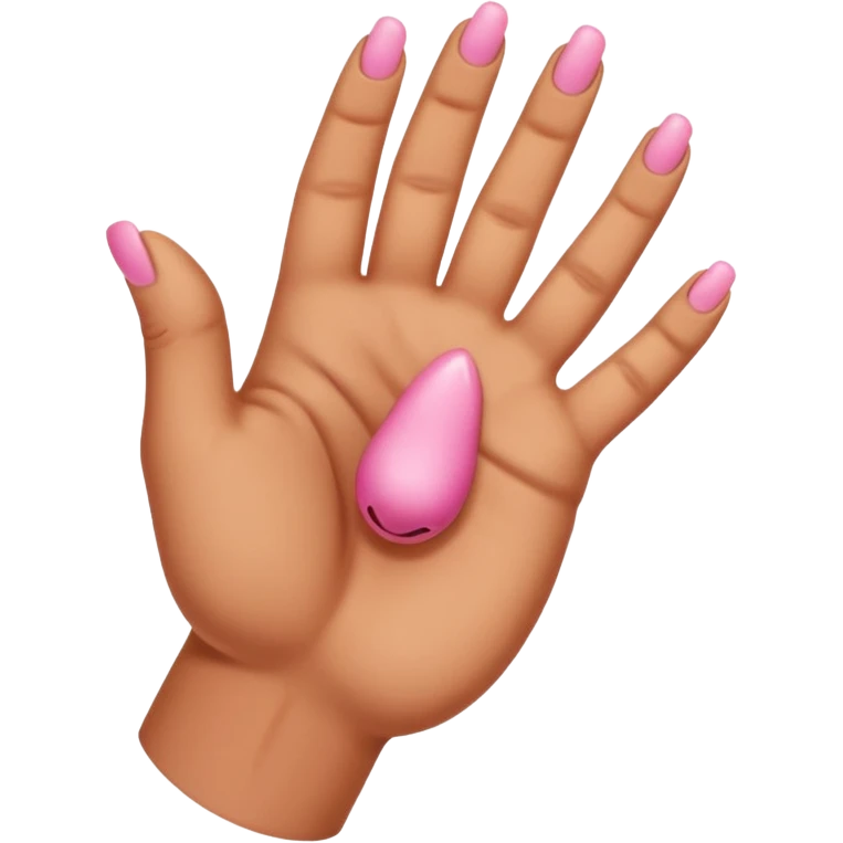 A hand fingering a vagina  emoji
