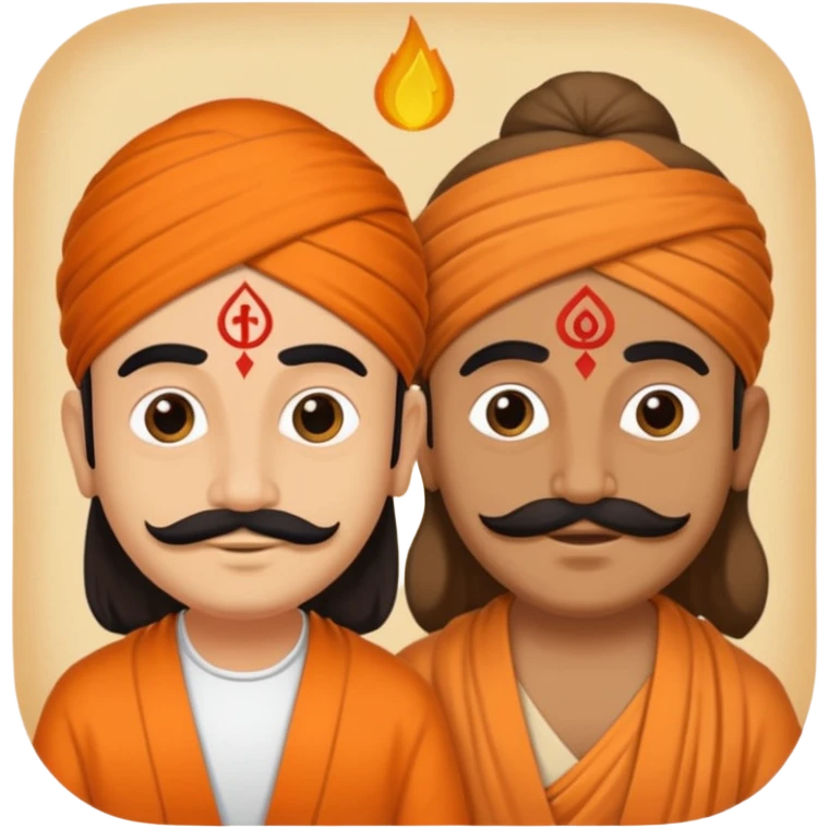 Create and YouTube video thumbnail in which it is written that Amit and babaji and funny symbols funny background and very funny background emoji
