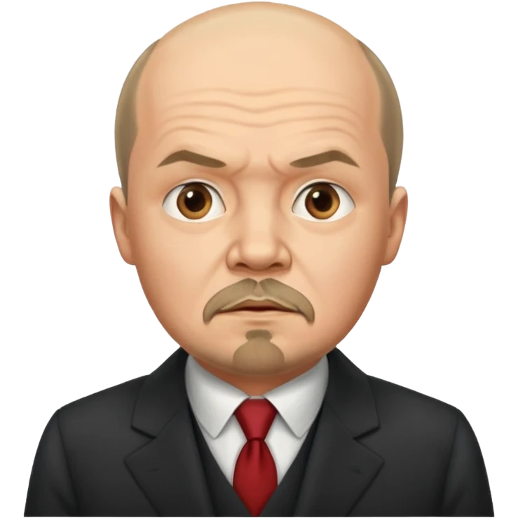 Реалистичный удивленный Ленин emoji