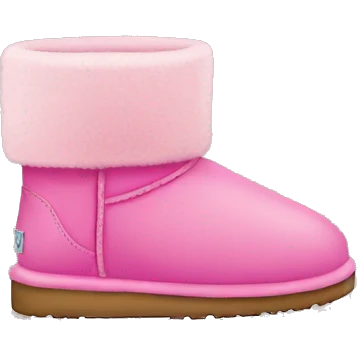 Pink Tasman uggs emoji