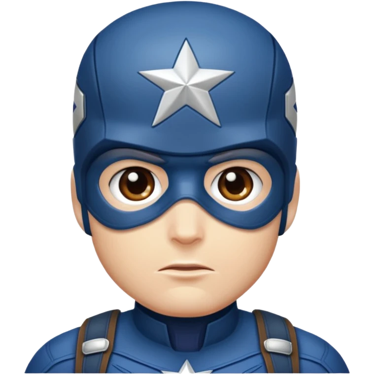 captain america head shot emoji