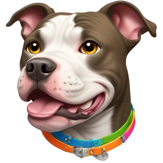 Gay pitbull emoji