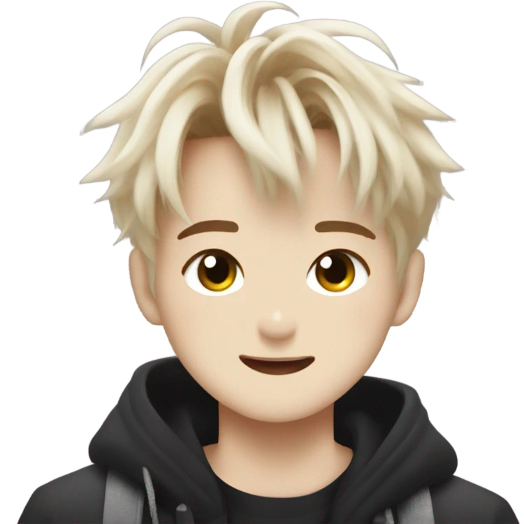 Bang chan from stray kids emoji