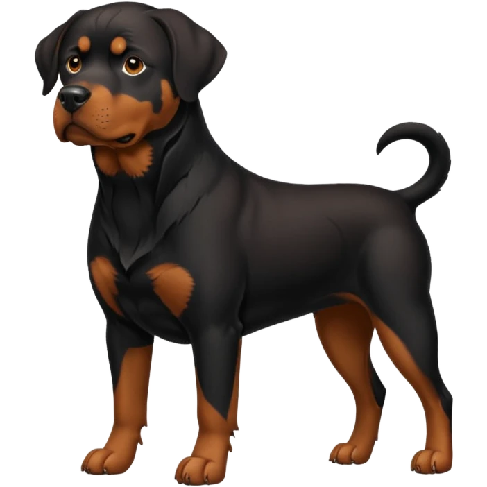 Rotwiller dog emoji
