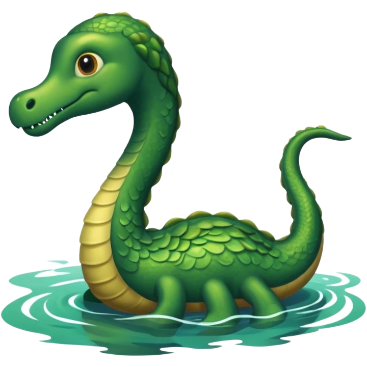 Loch Ness monster Nessie  emoji