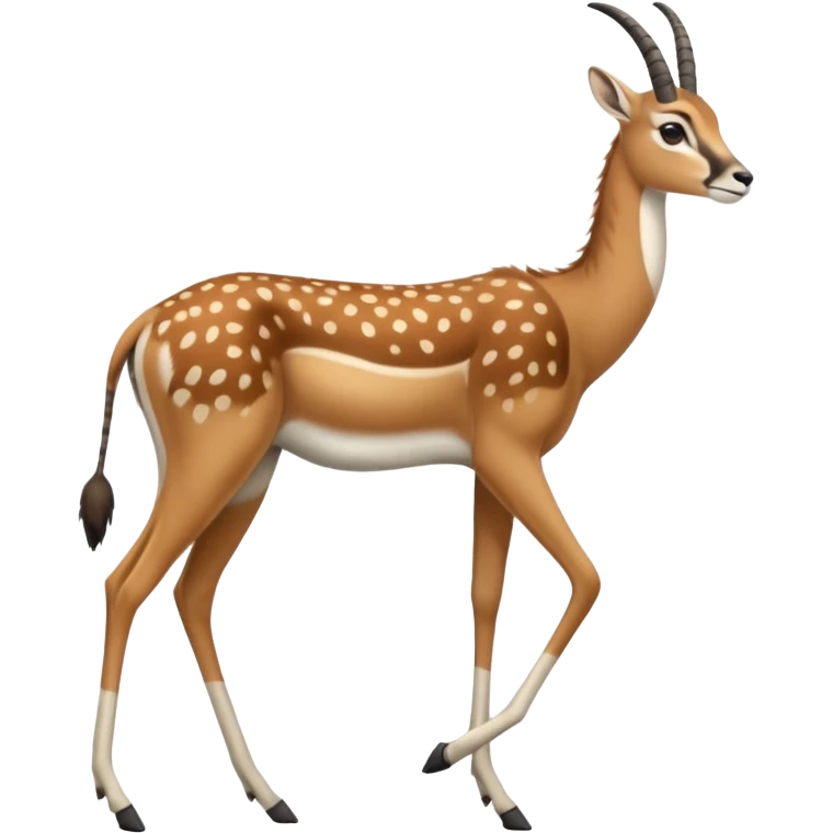 Gnu-gazelle-hybrid, full body emoji