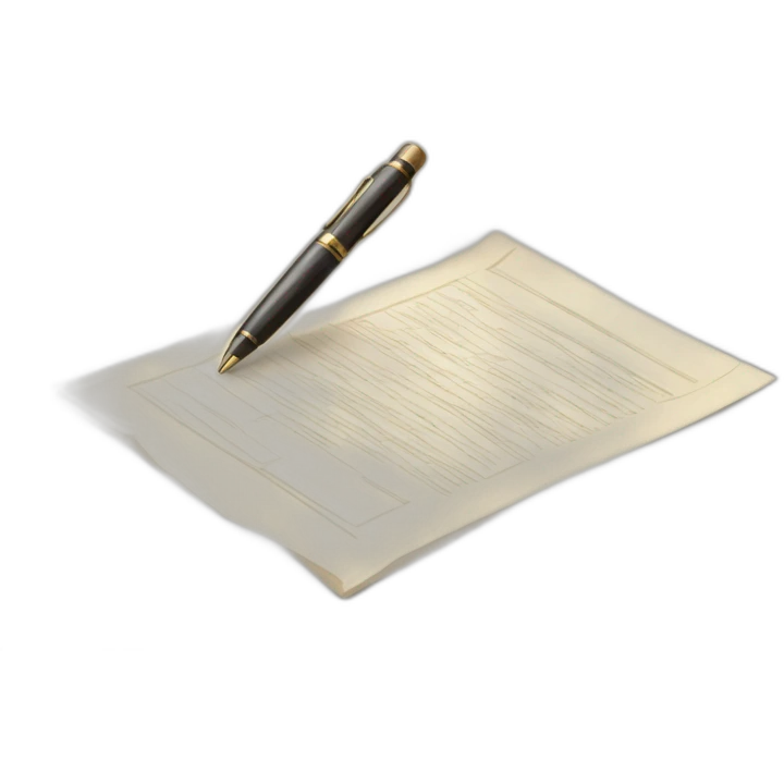 Signature contrat emoji