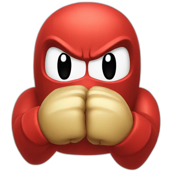 knuckles stickazora emoji
