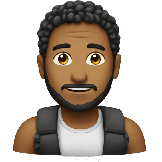 make an emoji and write rahib emoji