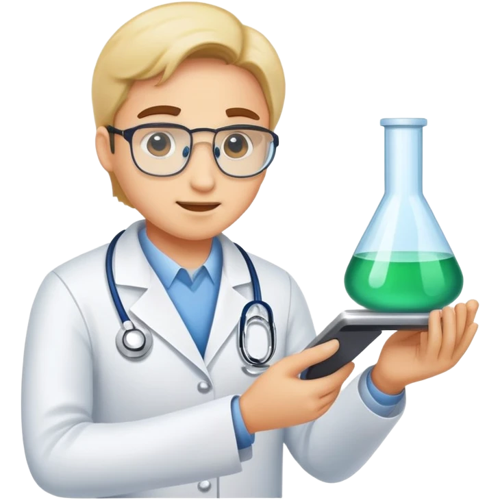 exames laboratoriais emoji
