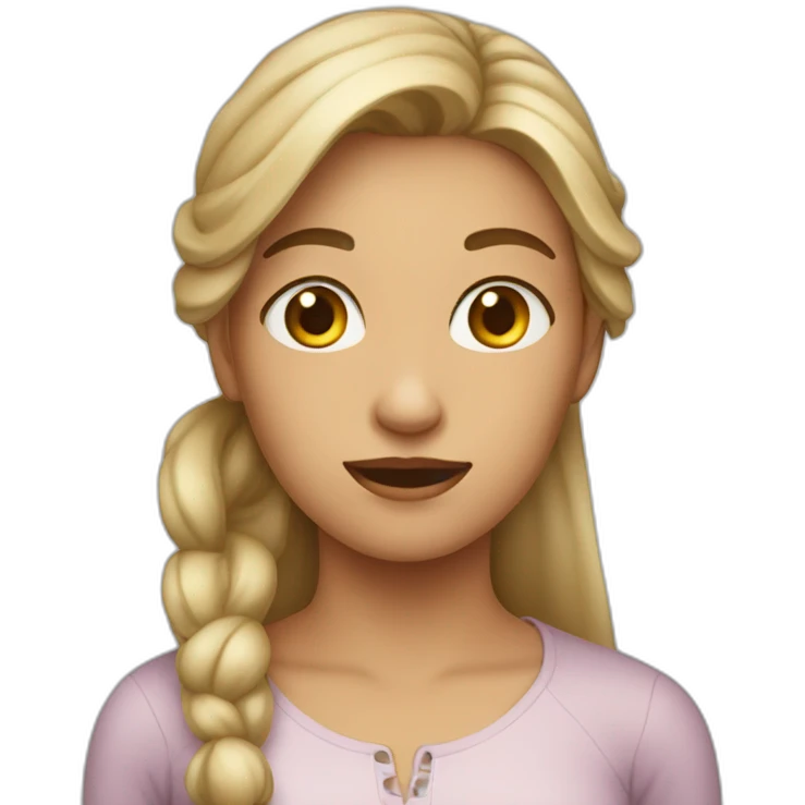 Femme qui va pleurer emoji