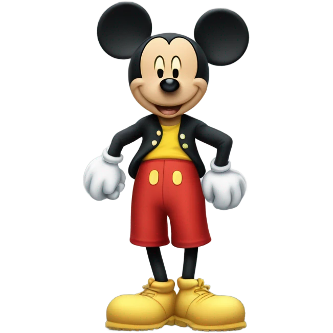 Mickey Mouse emoji