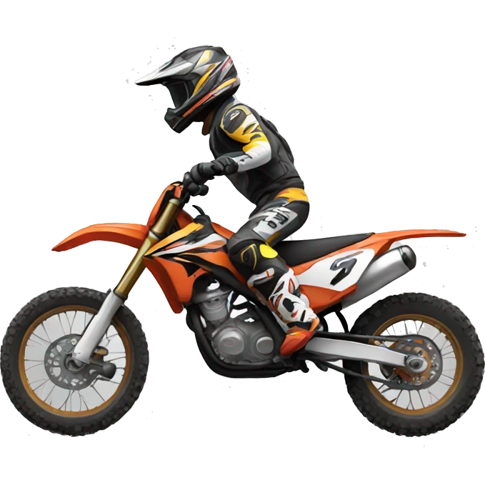 Motocross emoji