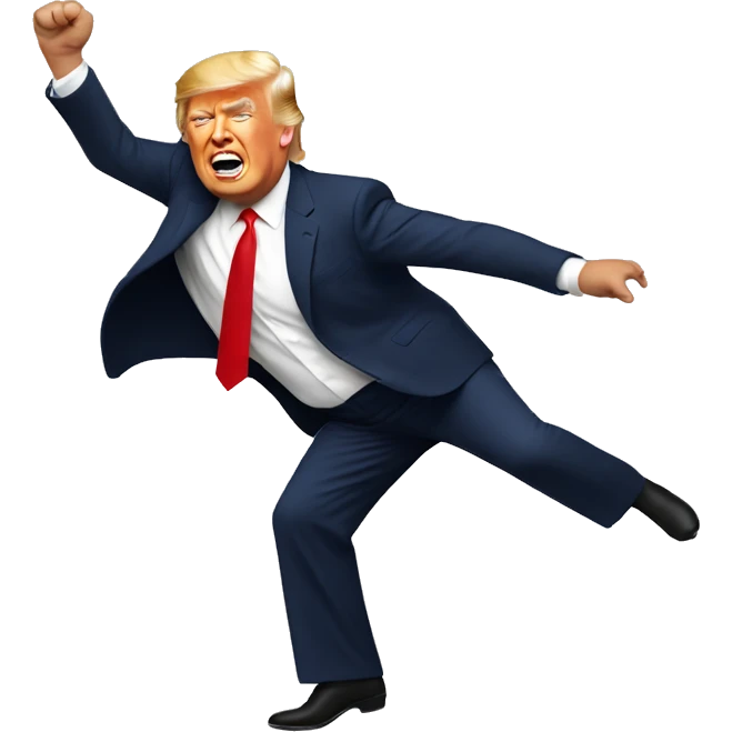 Trump dancing emoji