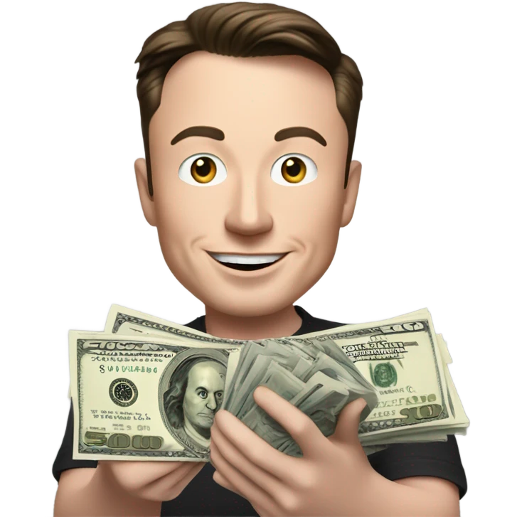 Elon musk buying TikTok  emoji
