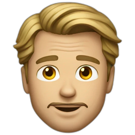 Brad Pitt movie Richie  emoji