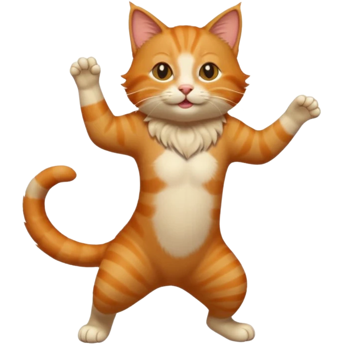 Dancing cat emoji