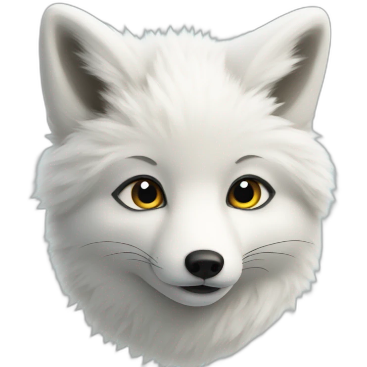 arctic fox emoji