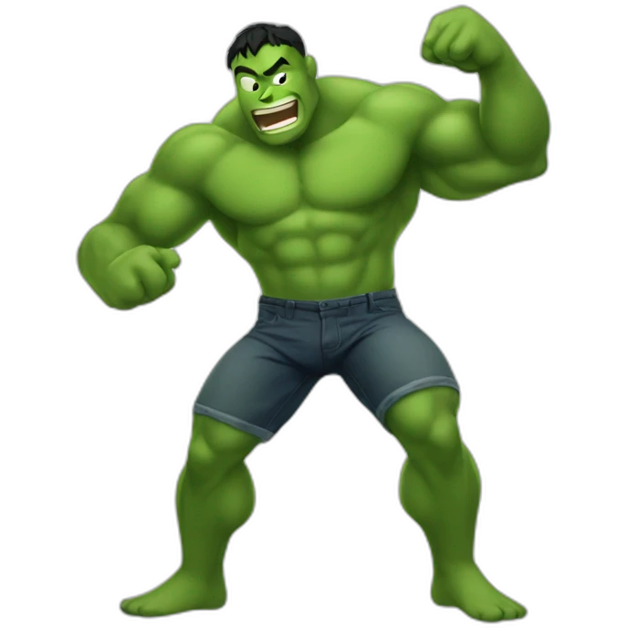 hulck bailando emoji