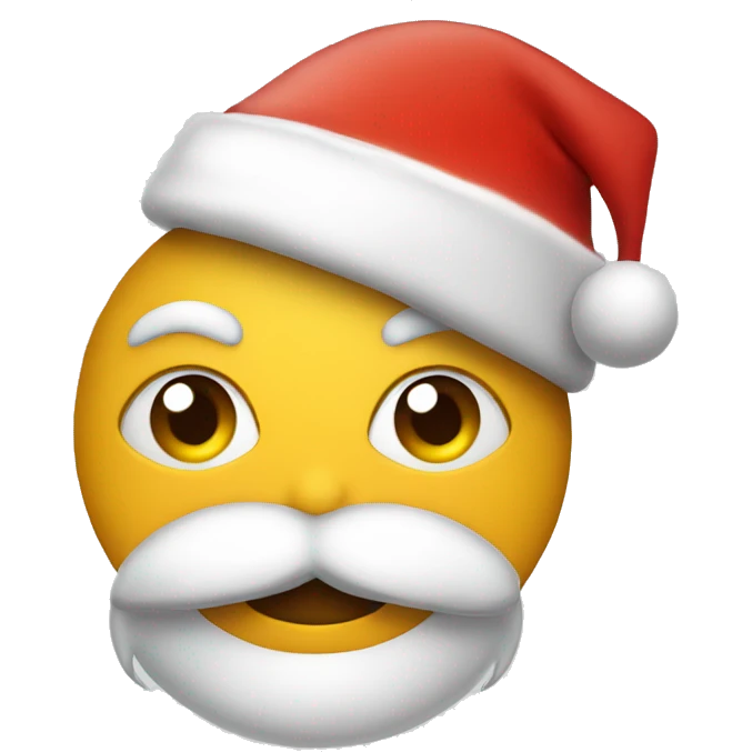 Star with Santa hat emoji