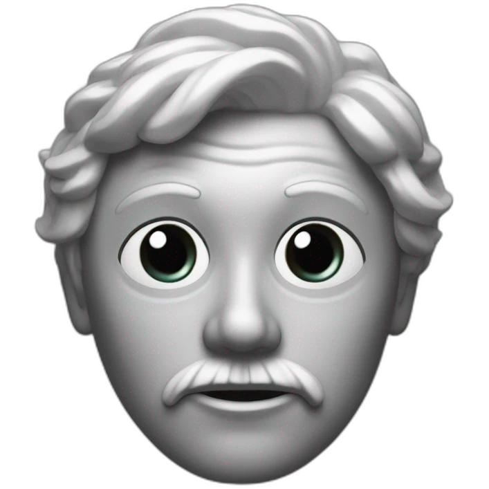 Paille pliée emoji