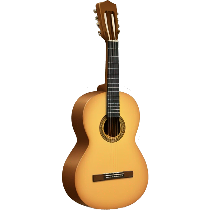 Classical guitar emoji