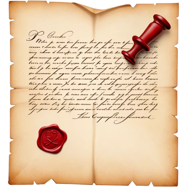 romantic letter emoji