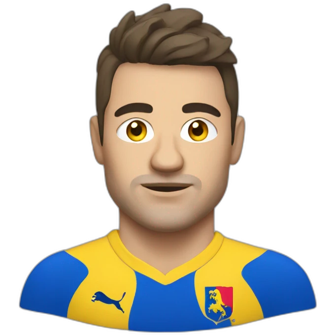 Romania Rugby player emoji