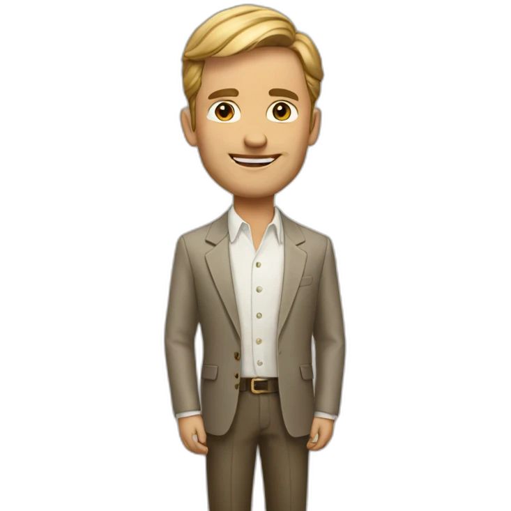 Rich man emoji