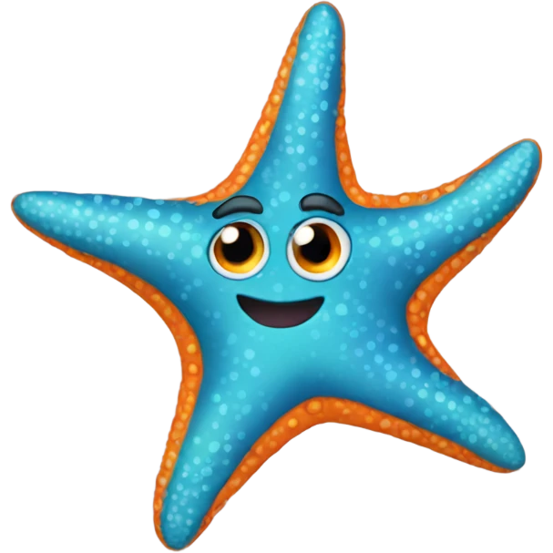 orange starfish  emoji