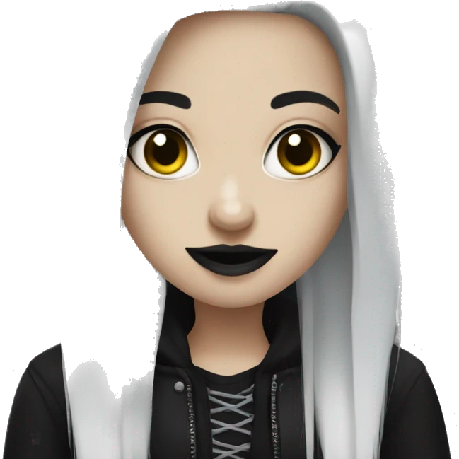 goth girl emoji