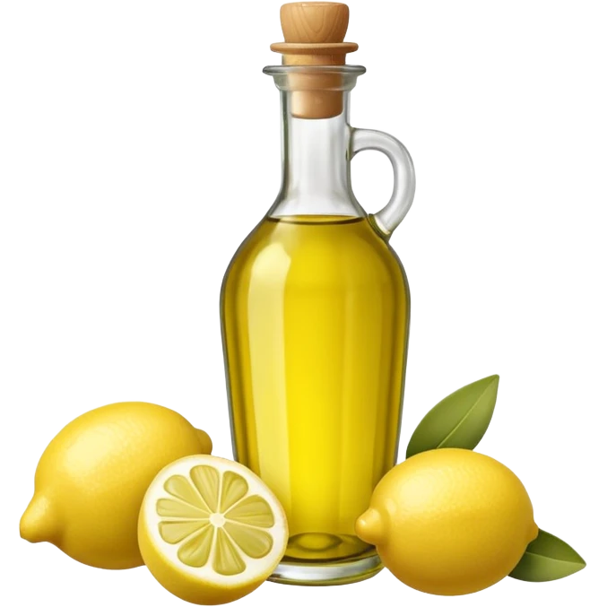 olive oil and lemon emoji