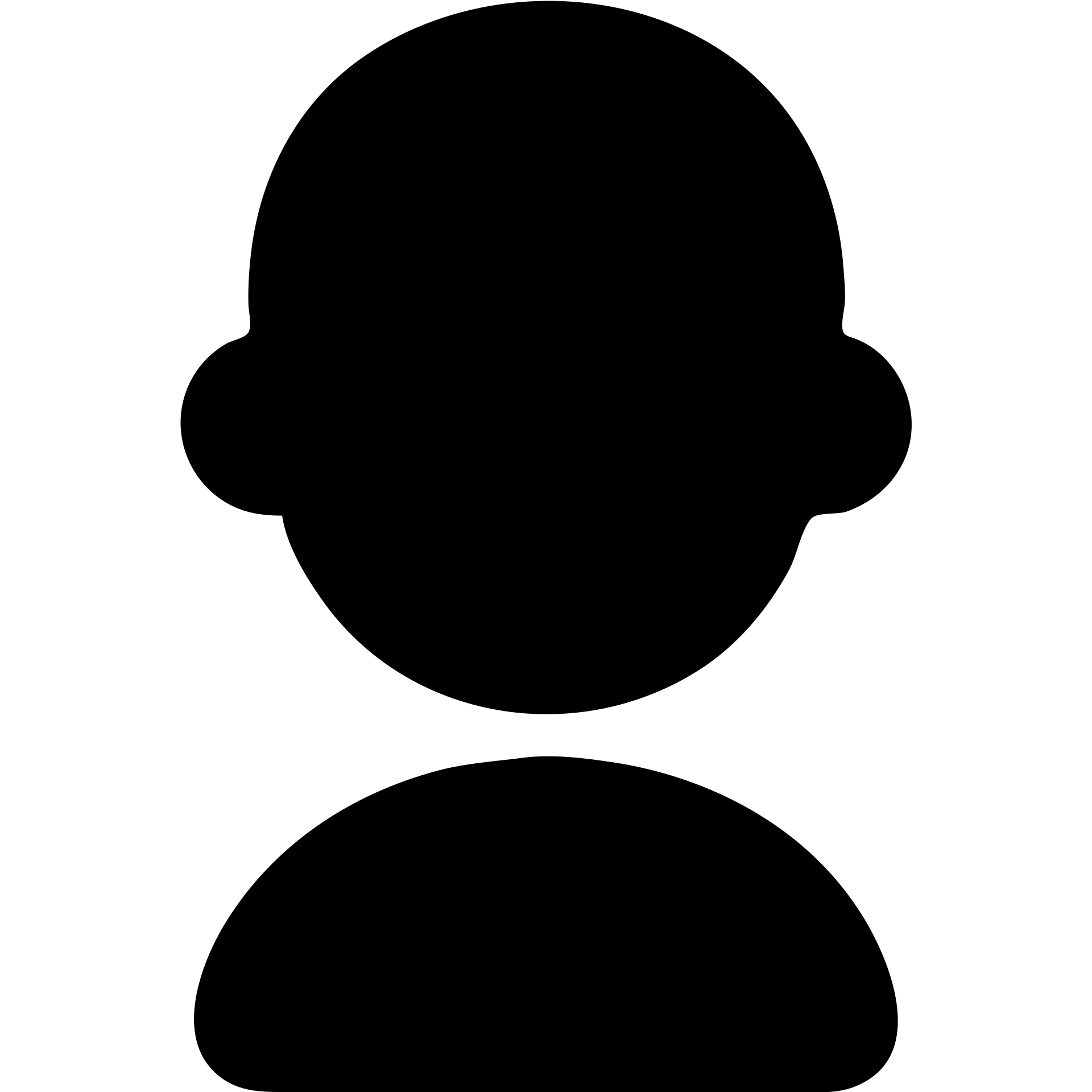 simple human silhouette icon, person icon emoji