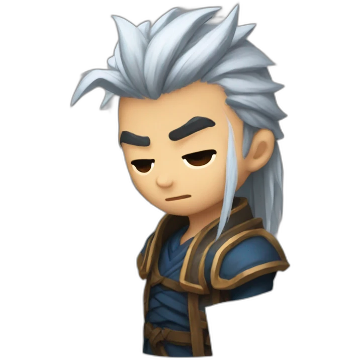 sad yasuo from league of legends emoji