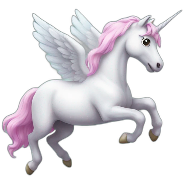 Flying unicorn  emoji