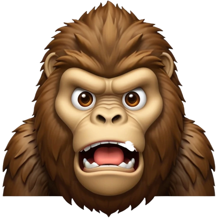 Kong surprised emoji