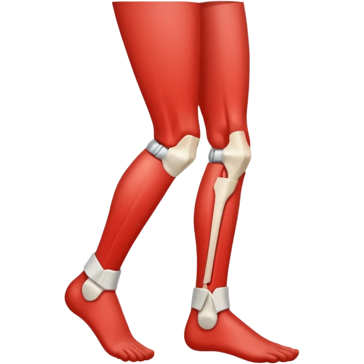 broken bone leg @emoji emoji