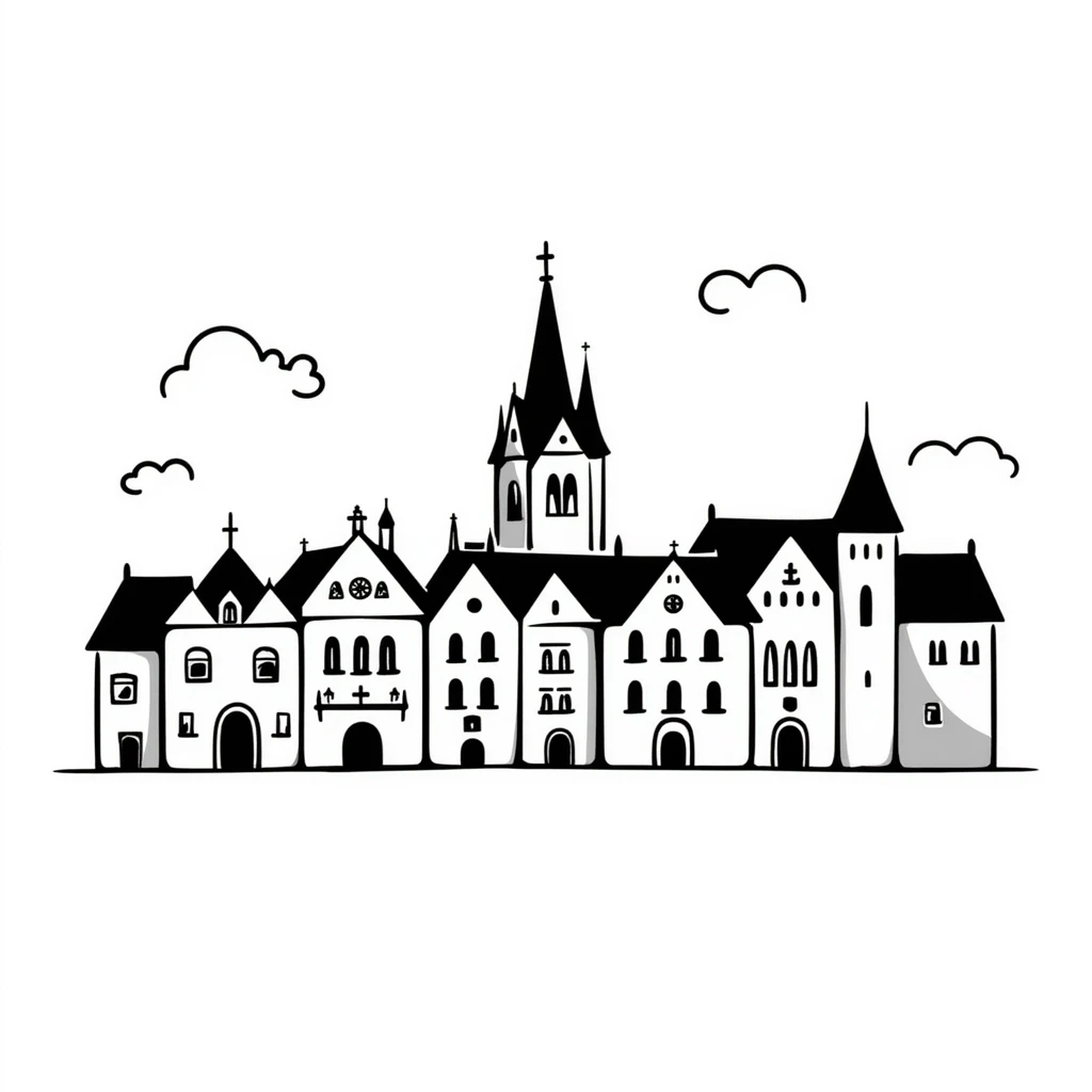 Poitiers cityscape or landmark, France emoji