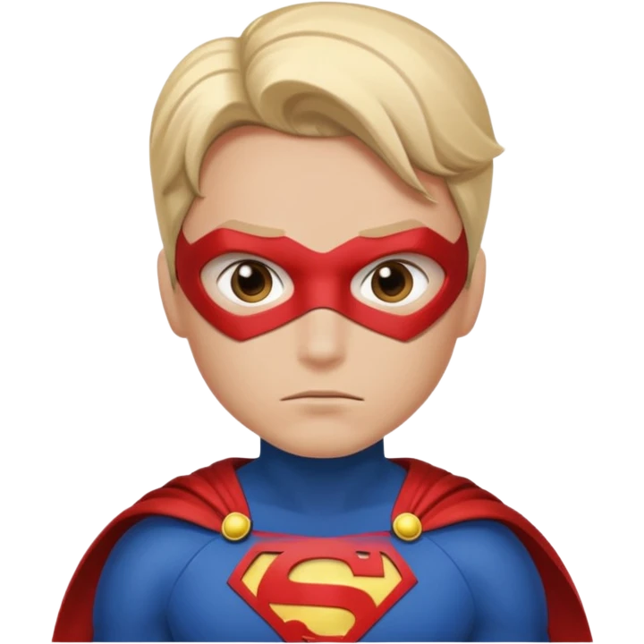 Queen side eye wearing a super hero costume emoji