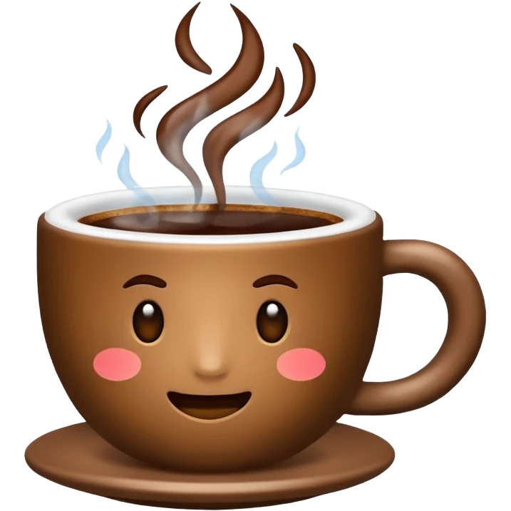 Xícara de Café realista emoji