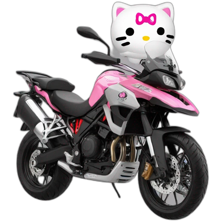 Moto benelli trk  Hello kitty emoji