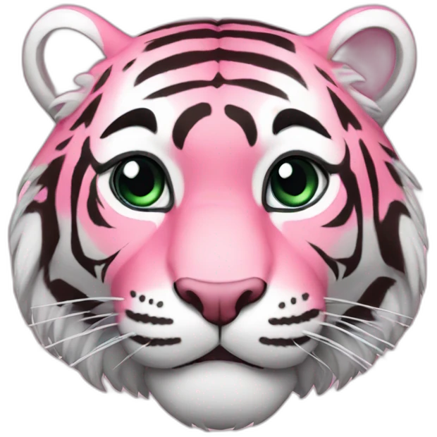 pink tiger emoji