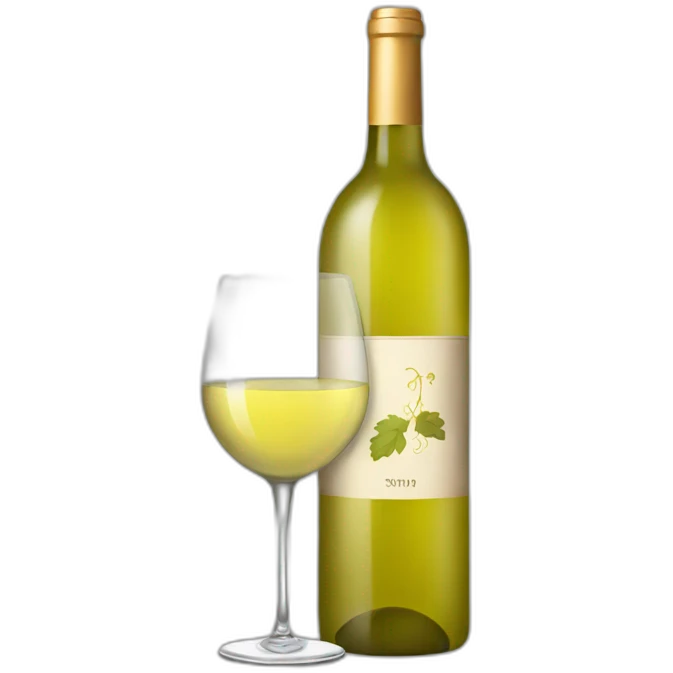 white wine emoji