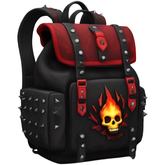 Satan’s backpack  emoji