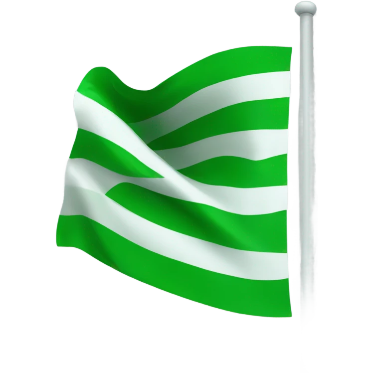 Green flag emoji